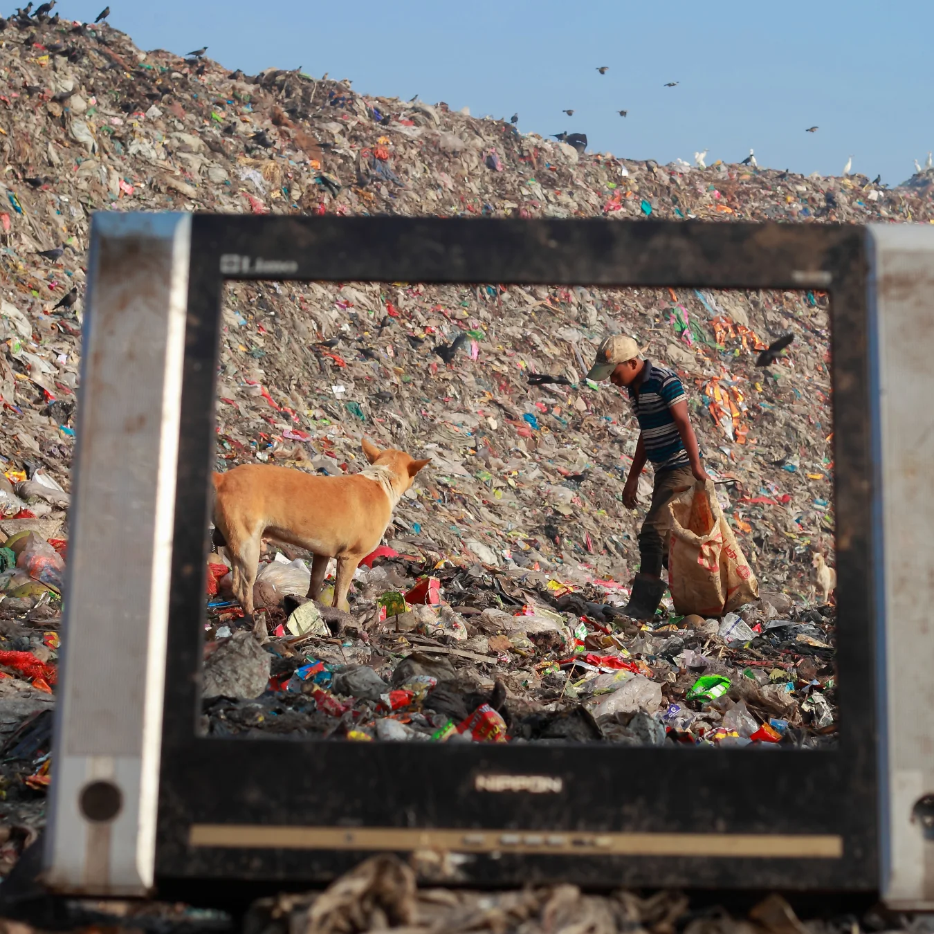 electronic waste landfill