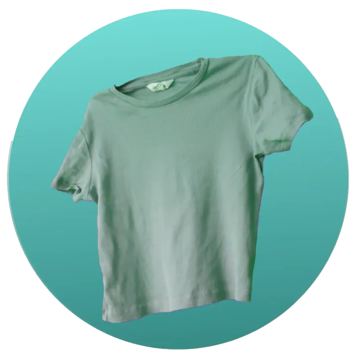 Green t-shirt