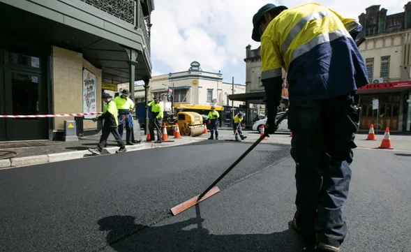 asphalt additive from soft plastics and toner powder
