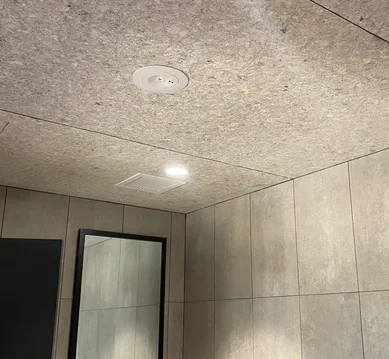 soft plastic recycled exposed ceiling
