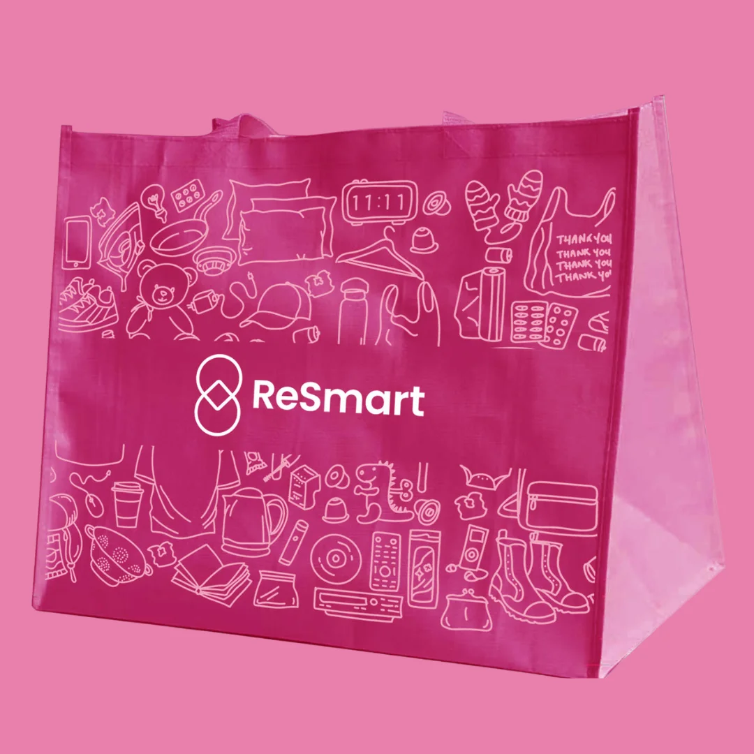 The pink ReSmart Impact Bag
